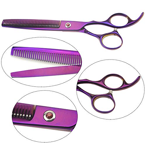 LILYS PET Professional PET DOG Grooming Coated Titanium scissors s...