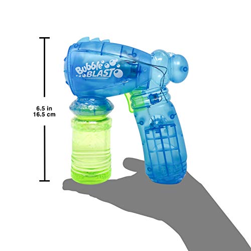 Exclusive Summer Fun Play Day Light Up Bubble Blaster with 4oz Bub...