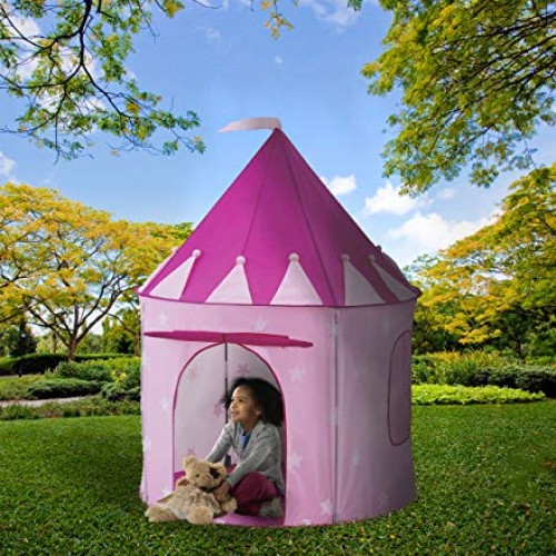 Kids Play Tent with Light Princess Castle Children Playhouse Bonus...