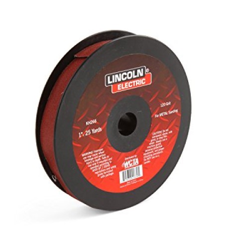 Lincoln Electric KH266 Abrasive Roll, Emery Cloth Backing, Aluminu...
