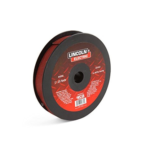 Lincoln Electric KH266 Abrasive Roll, Emery Cloth Backing, Aluminu...