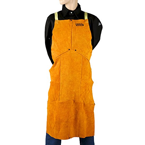 Lincoln Electric KH804 Brown One Size Flame-Resistant Leather Weld...