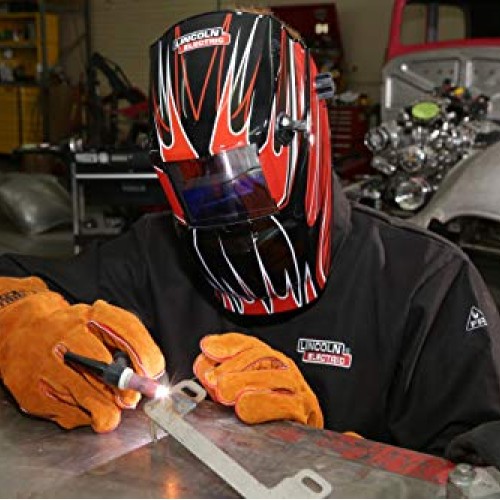Lincoln Electric KH808L Black Large Flame-Resistant Cloth Welding ...