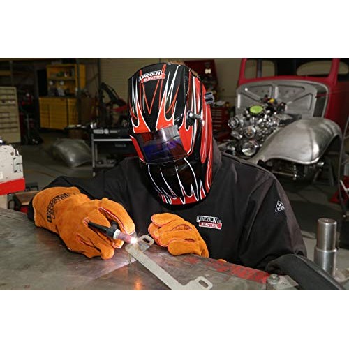 Lincoln Electric KH808L Black Large Flame-Resistant Cloth Welding ...