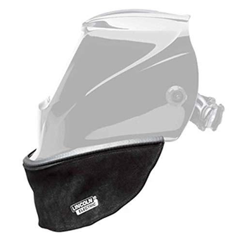 Lincoln Electric Split Leather Helmet Bib with Press Fit Seal | Co...