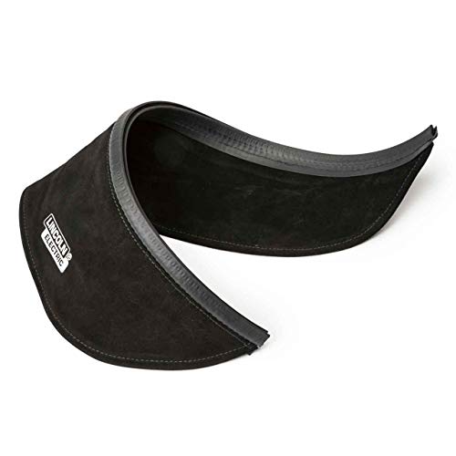 Lincoln Electric Split Leather Helmet Bib with Press Fit Seal | Co...