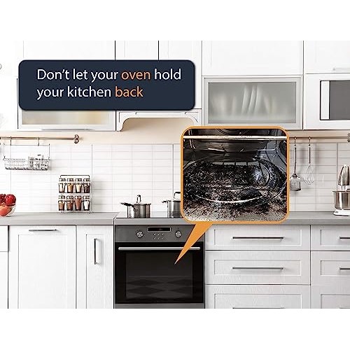 Oven Liners for Bottom of Oven - 2 Pack Large Heavy Duty Mats, 17”...