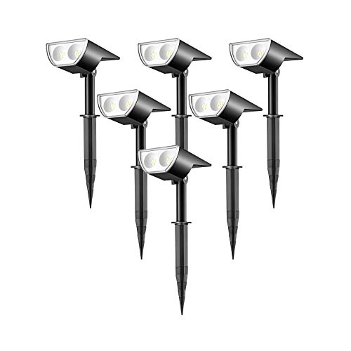 Linkind StarRayS Solar Outdoor Lights Waterproof IP67, 2-in-1 Sola...