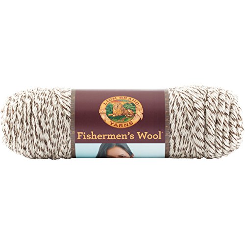 Lion Brand Yarn 150-200S Fishermens Wool Yarn, Each, Oak Tweed