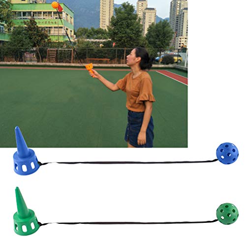 LIOOBO 2pcs Scoop Ball Catch Ball Game Set Launch Balls Kids Outdo...