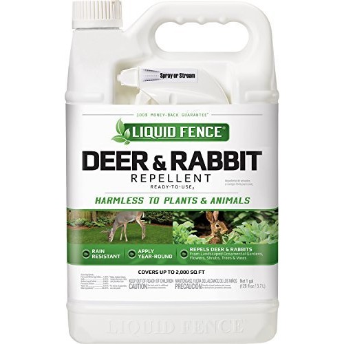 Liquid Fence Deer & Rabbit Repellent, 1-Gallon, 2-Pack