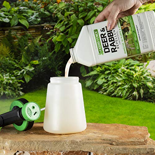 Liquid Fence Deer & Rabbit Repellent Concentrate, 40-Ounce