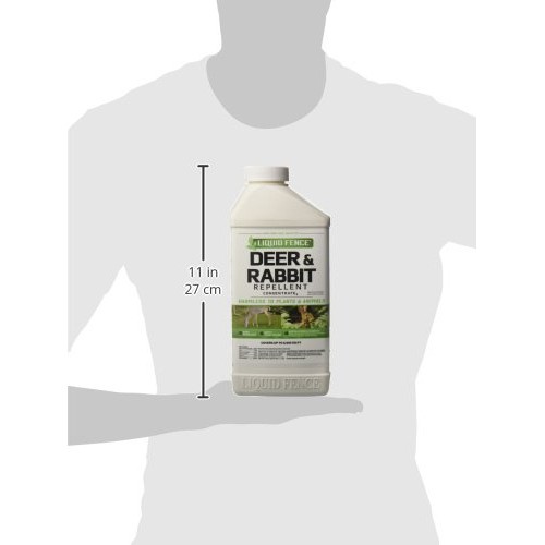 Liquid Fence Deer & Rabbit Repellent Concentrate, 40-Ounce