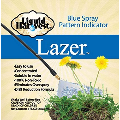 Liquid Harvest Lazer Blue Concentrated Spray Pattern Indicator 8 O...