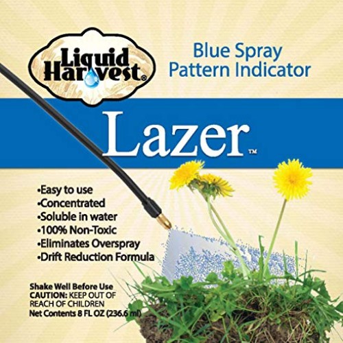Liquid Harvest Lazer Blue Concentrated Spray Pattern Indicator 8 O...