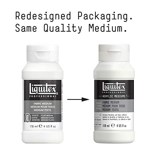Liquitex Professional Fabric Effects Medium, 4-oz