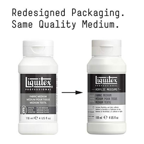 Liquitex Professional Fabric Effects Medium, 4-oz