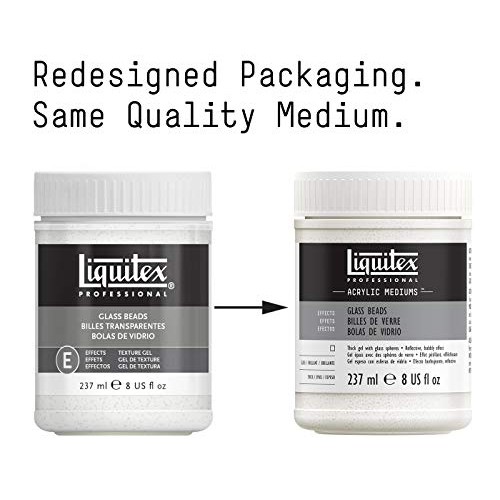 Liquitex Professional Glass Beads Effects Medium, 8-oz