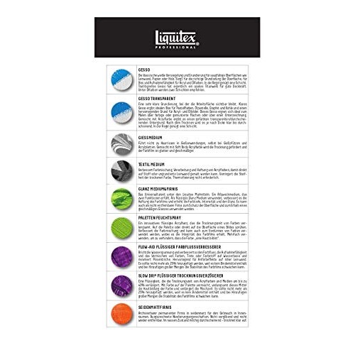 Liquitex Professional Glass Beads Effects Medium, 8-oz