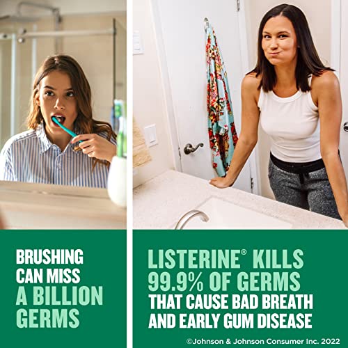 Listerine - 8679 Freshburst Antiseptic Mouthwash with Germ-Killing...