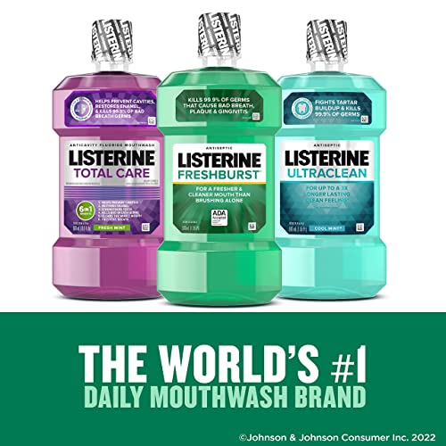 Listerine Freshburst Antiseptic Mouthwash with Germ-Killing Oral C...