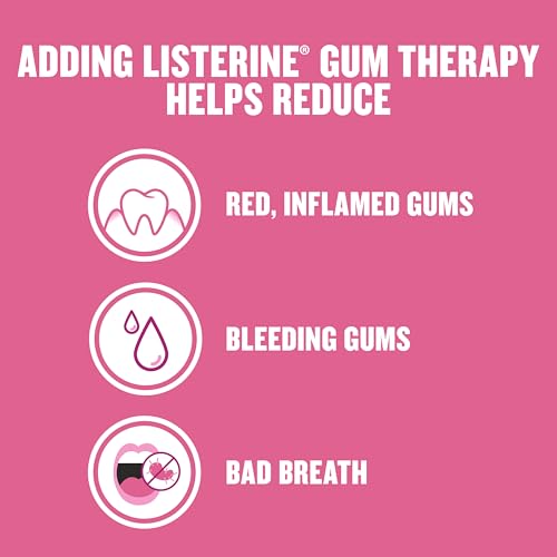Listerine Gum Therapy Antiplaque & Anti-Gingivitis Mouthwash, Oral...