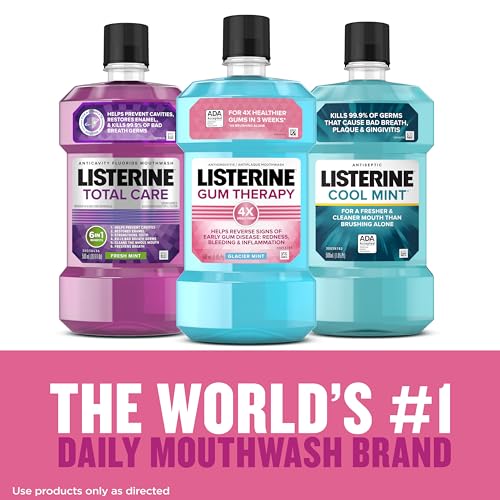 Listerine Gum Therapy Antiplaque & Anti-Gingivitis Mouthwash, Oral...