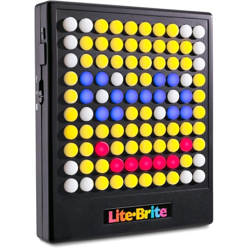 Lite-Brite Touch - Create, Play and Animate - Light Up Portable Stem Sensory Learning Toy, Creative Art Stem Toy for Girls, Boys, Unisex, Toddler, Holiday, Birthday, Gift, Ages 6+
