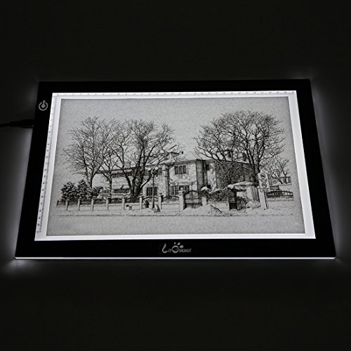 LITENERGY Portable A4 Tracing LED Copy Board Light Box, Ultra-Thin...