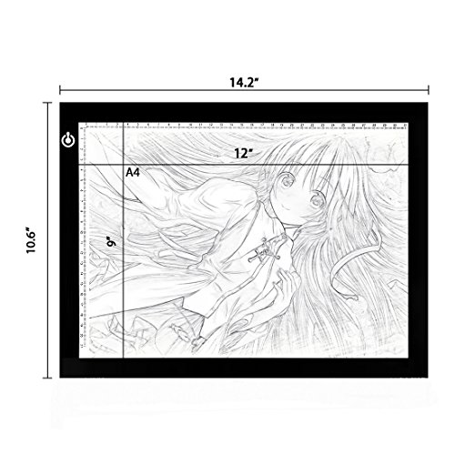LITENERGY Portable A4 Tracing LED Copy Board Light Box, Ultra-Thin...