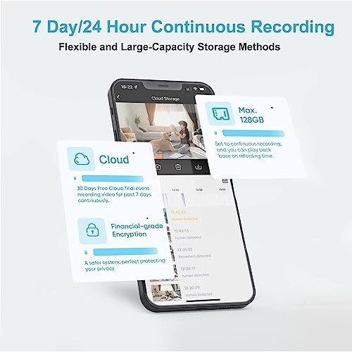 Indoor Camera, Cameras for Home Security with Night Vision, Pet Ca...
