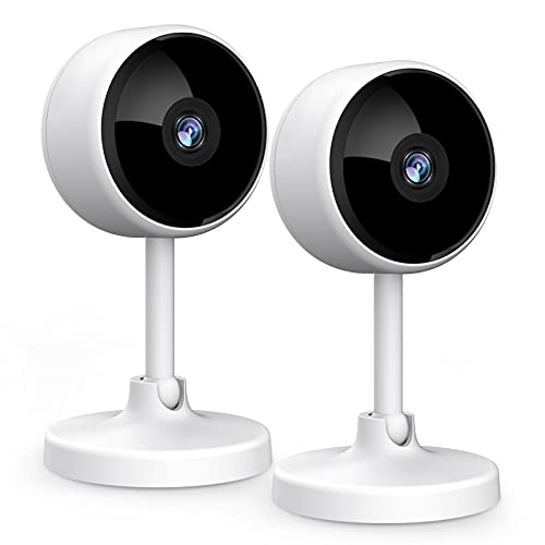 Indoor Camera, Cameras for Home Security with Night Vision, Pet Ca...