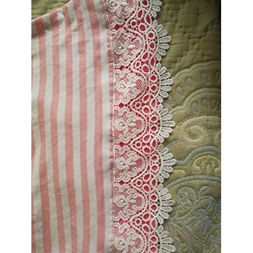 9CM Width Europe Crown Pattern Inelastic Embroidery Lace Trim,Curt...