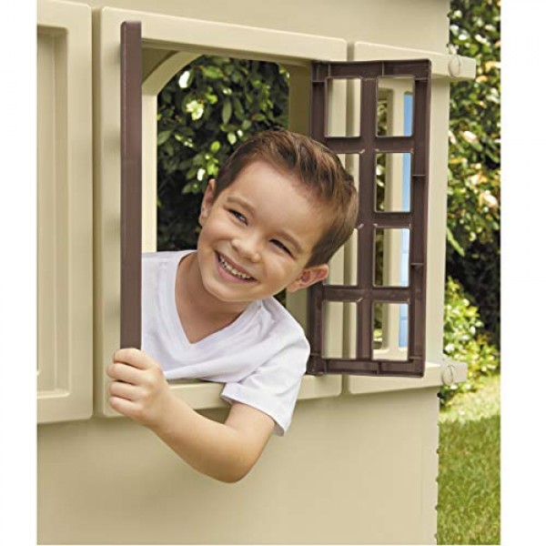 Little Tikes Cape Cottage Playhouse with Working Doors, Windows, a...