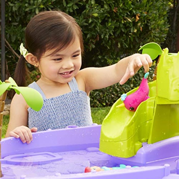 Little Tikes Mermaid Island Wavemaker Water Table with Five Unique...