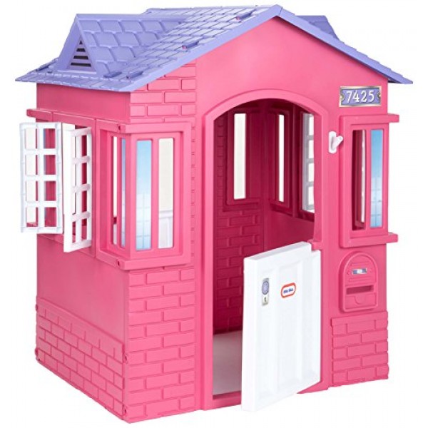 Little Tikes Princess Cape Cottage Playhouse, Pink