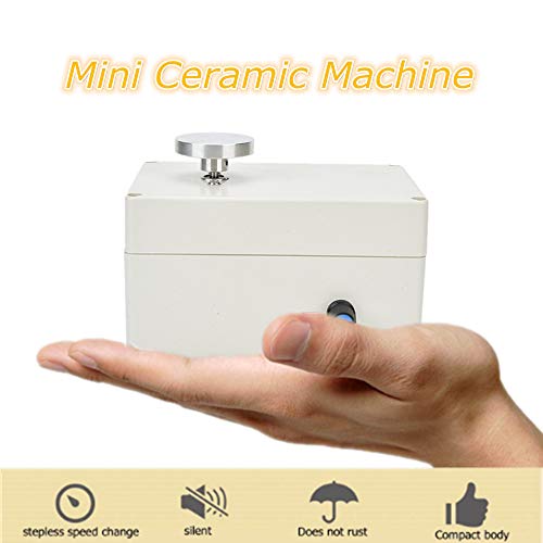 Mini Pottery Wheel, Ceramic Clay Machine 2000RPM Electric Pottery ...