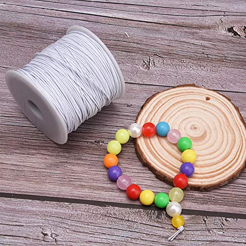Livder 0.8 mm Elastic String Cord Thread Cords for Jewelry Making ...