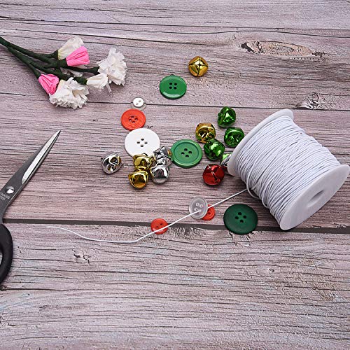 Livder 0.8 mm Elastic String Cord Thread Cords for Jewelry Making ...