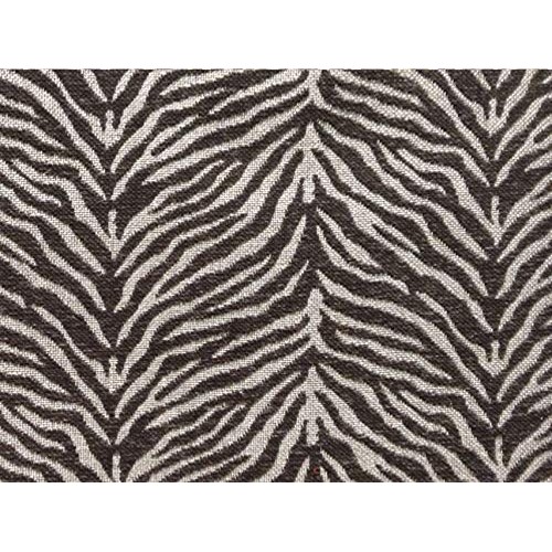 56 Wide Heavyweight Animal Print Faux Linen Upholstery Chenille F...