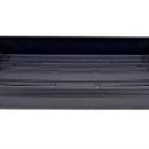 5 Pack of Durable Black Plastic Growing Trays Without Drain Holes...