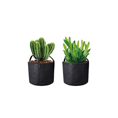 2 Pack 15 Gallon Potato Grow Bags, Breathable Garden Growing Bag w...