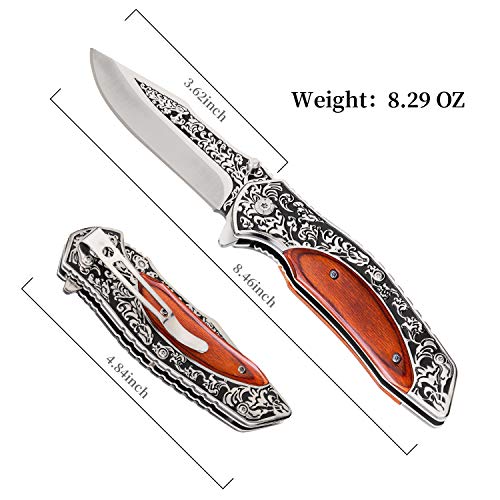 Pocket Knife Pocket Folding Knife 3CR13 blade +handle stainless s...
