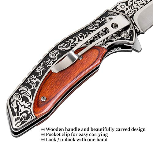 Pocket Knife Pocket Folding Knife 3CR13 blade +handle stainless s...
