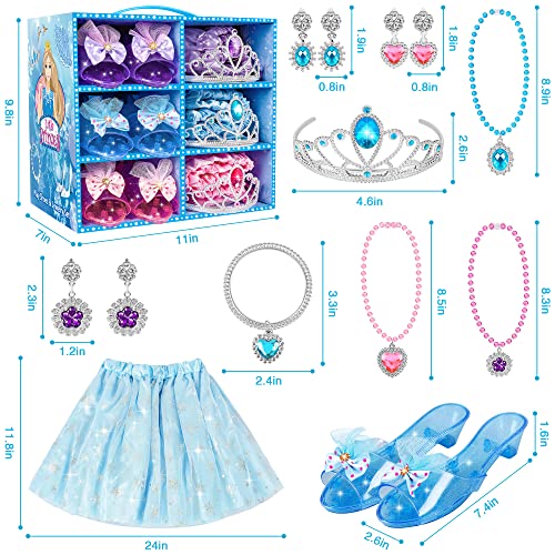 Princess Dress Up Toys & Jewelry Boutique, Princess Costumes Set i...