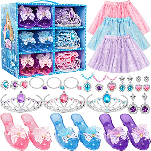 Princess Dress Up Toys & Jewelry Boutique, Princess Costumes Set i...