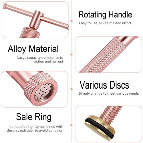 Clay Extruder - Polymer Clay Extruder, Stainless Steel Clay Extrud...
