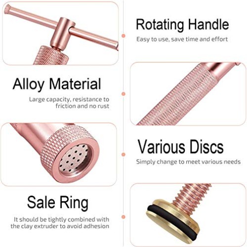 Clay Extruder - Polymer Clay Extruder, Stainless Steel Clay Extrud...