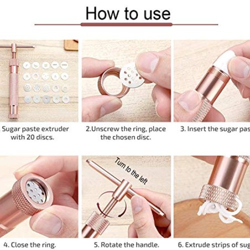 Clay Extruder - Polymer Clay Extruder, Stainless Steel Clay Extrud...