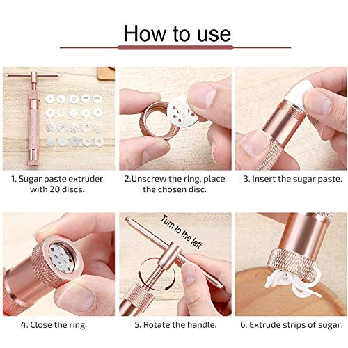 Clay Extruder - Polymer Clay Extruder, Stainless Steel Clay Extrud...